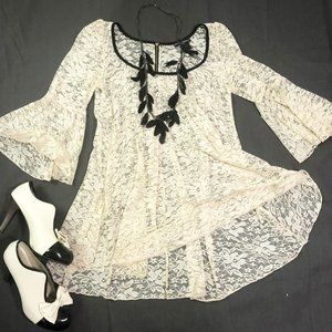 See You Monday lace top